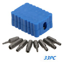 33 Sets Of Hollow Screws With Holes Hollow Plum Screwdriver Head