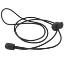 1 Pair Locking Elastic Lace Easy Attachment for Jogging Cycling Racing (Bla