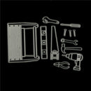 Brief 12pcs Necessities in Tool Box Cutting Dies DIY Scrapbooking Photo CraftLJ
