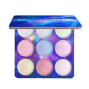 CmaaDU 9 Colors Glitter Highlight Eyeshadow Powder Palette Shimmer & Shine  G5P4
