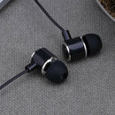 3.5mm Plug Wired Plastic Case In-Ear Stereo Bass Earphone