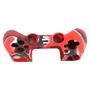 Camouflage Controller Cover for Sony PS5 Silicone Protective Guard (Red) A