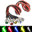 10pcs 12V LED Dash Panel Indicator Warning Light Lamp Car Boat Marine Van