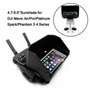 Portable 4.7-5.5'' Sunshade Sun Hood for DJI Mavic 2 Pro Zoom Air SPARK Remote