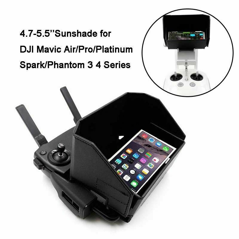 Portable 4.7-5.5'' Sunshade Sun Hood for DJI Mavic 2 Pro Zoom Air SPARK Remote