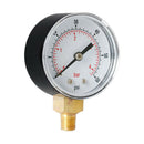 Radial Pressure Gauge for Air Oil Water TS-Y508 0-60psi 0-4bar 1/8BSPT Kit