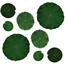 8Pcs Artificial Simulation Lotus Leaves Floating Foam Lotus Leaves Water LilD9I2