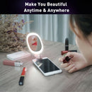 Selfie Ring Light Fill Light Adjust Led Light With Mobile Macro Lens Makeup