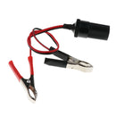 30A  Lighter Female Socket To Alligator Clip Power Cable Adapter