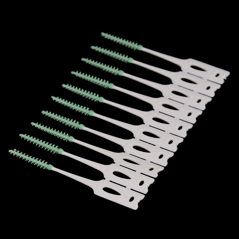 40pcs/2box pro dental oral care interdental brush floss toothpick clean toot BX