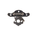 Retro Jewelry Box Hasp Lock Latch Wooden Cases Chests Decorative Hardware  OZ