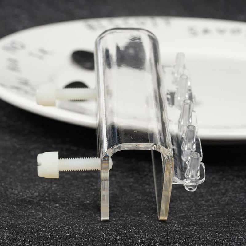 Aquarium Hose Fixture Holder Dosing Pump Air Reef Tank 5 Tube Buret Rack  H J5B7