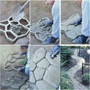 Driveway Paving Mold Walk Paving Pavement Mold Patio Stone Concrete S6Q4