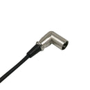 2Pcs Microphone Lead Mic Cable XLR Right Angle Male to Female Extension Cable