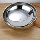 Korean Stainless Bowl For Noodle Udon Ramen Bibimbab Dish Kitchenware 22cm