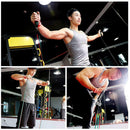 11PCS Fitness Rally Exercise Resistance Bands Hanging Fitness Rally