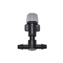 5pcs Flower Plant Garden Misting Atomizing Sprinkler Nozzles Tee Grey 3CAU