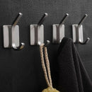 4-Pack Towel Hook/Adhesive Hooks - Bathroom Hooks Wall Hooks Bath Show Robe