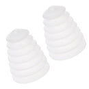 2X Electric Hammer Drill Rubber Dust Cover Dustproof Impact Power Tool White