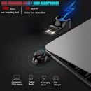 X11 Mini Bluetooth Wireless Headset Stereo Earbud In-Ear USB Magnetic Charg W0P4