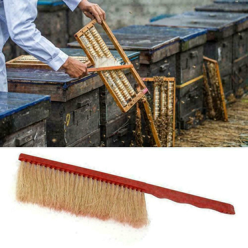 Bee Sweep Brush Horse-Hair Bee Flicking Horsetail Bee Equipment Beekeeping- R2P7