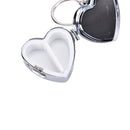 Metal Heart Travel Pill Box Medicine Container Case Storage Holder Keychain A Kw