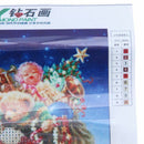 Santa Claus Deer 5D Diamond Painting Cross Stitch Kit for Christmas Home De