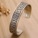 2pcs Viking Runes Wide Elastic Cuff Bangle Bracelet Wristband Jewelry