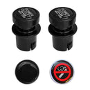 2pcs Automobile Charger Power Adapter Plug Car Power Adapter Dust Cover