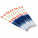 10pcs 0.6g Carp Fishing Floats Set Buoy Bobber Stick Fish Tackle Vertical 10#