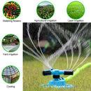 Outdoor Lawn Sprinkler 360 Degree Automatic Rotating Portable Lawn Sprinkle J7S5