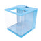 Self Cleaning Acrylic Fish Tank Bowl for Office Home Creative Gifts Blue