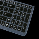 2pcs Foldable Keyboard Cover Keypad Skin Fit for ASUS Laptop Pink & Black