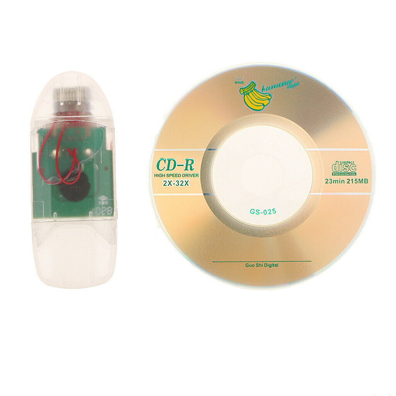 1 Piece SD Memory Card Reader Adapter Converter + 1 Piece CD , with LED