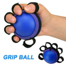 Exercise Hand Gripping Grips Five-Finger Grip Ball Hand Strength Top Exerci N6B1