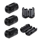 5Pcs 5mm Clip-On Ferrite Ring Core Noise Suppressor EMI RFI Clip Cable