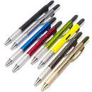 5x Multi-Functional Tool Tech Ballpoint Pen Spirit Level, Screwdriver Random