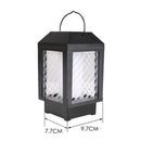 96 LED Solar Flame Flickering Lantern Light Outdoor Landscape Garden Decor Lamp
