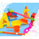 10xKids Pretend Play Cleaning Set-Bucket Broom Mop Duster Brush Dustpan Toys