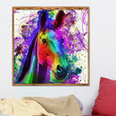 5D DIY Full Drill Diamond Painting Cross Stitch Embroidery Kit (Horse07)
