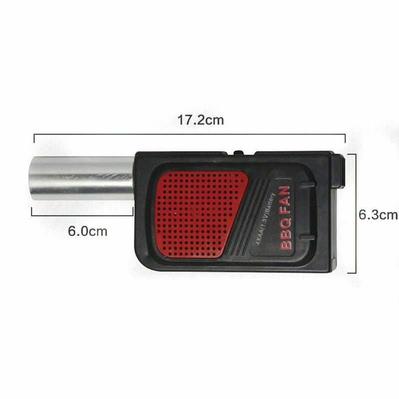 Portable Electricity Cooking BBQ Fan Air Blower for Barbecue Fire Bellows