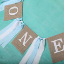 1pc White Art Cloth Flag Summer Fresh Style Banner for Birthday Parties Kit
