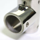 22mm 7/8" 316 Stainless Boat Yacht Railing Handrail Pipe Tube Fitting Connector