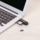 Micro USB OTG to USB 2.0 Adapter SD/Micro SD Card Reader with USB B7I9 stan U3S8