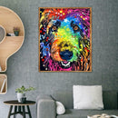 5D DIY Full Drill Diamond Painting Dog Cross Stitch Embroidery Kit (Dog02)