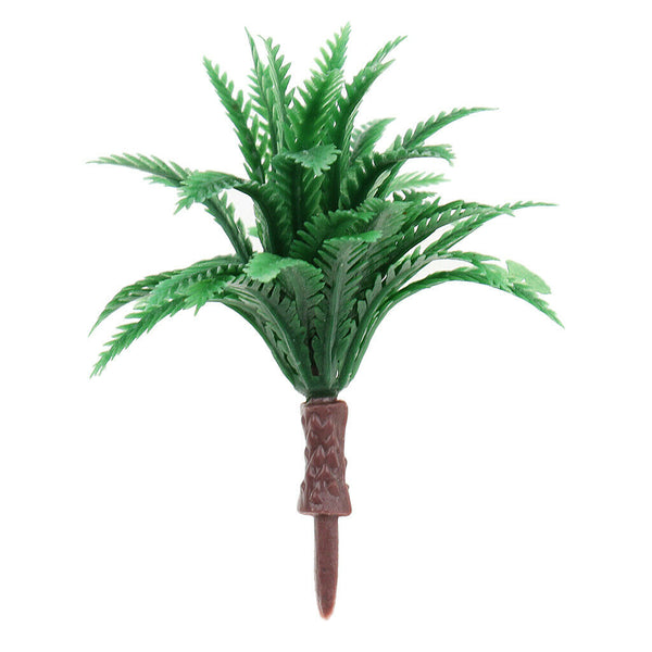 10X/Pack 4.5cm/1.77inch Green Models Tree 1/150 N for RR Railway Mini Scene