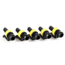 5Pcs Car Waterproof Electrical Connector Terminal 1Pin Way Wire Blade Fus S Gw