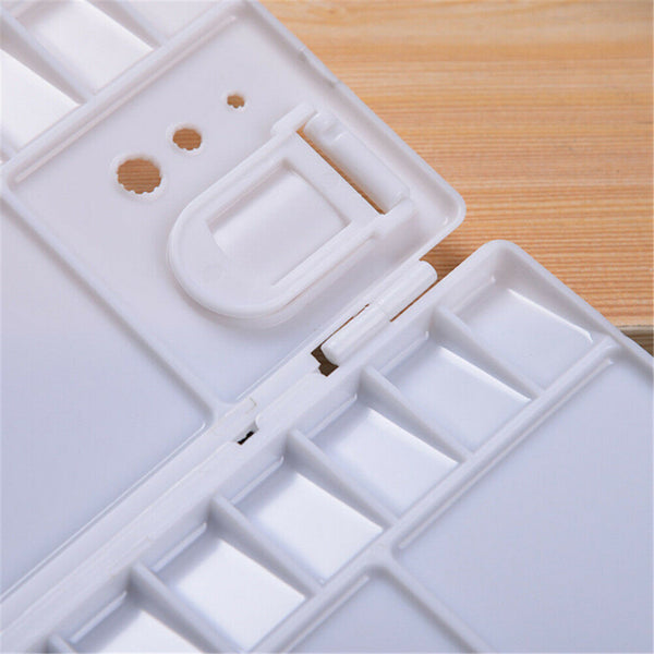 Art Paint Tray Artist Palette Plastic 25 Grids Watercolor  3C