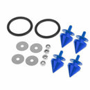 Aluminium Spike Chrom eloxiert Thorn Quick Release Fasteners Kit RUS