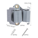 10Pcs Broom Hanger Mop and Broom Holder Broom Organizer Grip Clips Wall MounC5X5